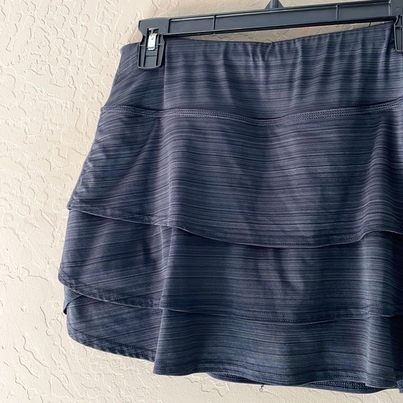 Athleta Charcoal Swagger Layered Athletic‎ Skort - Picture 9 of 12